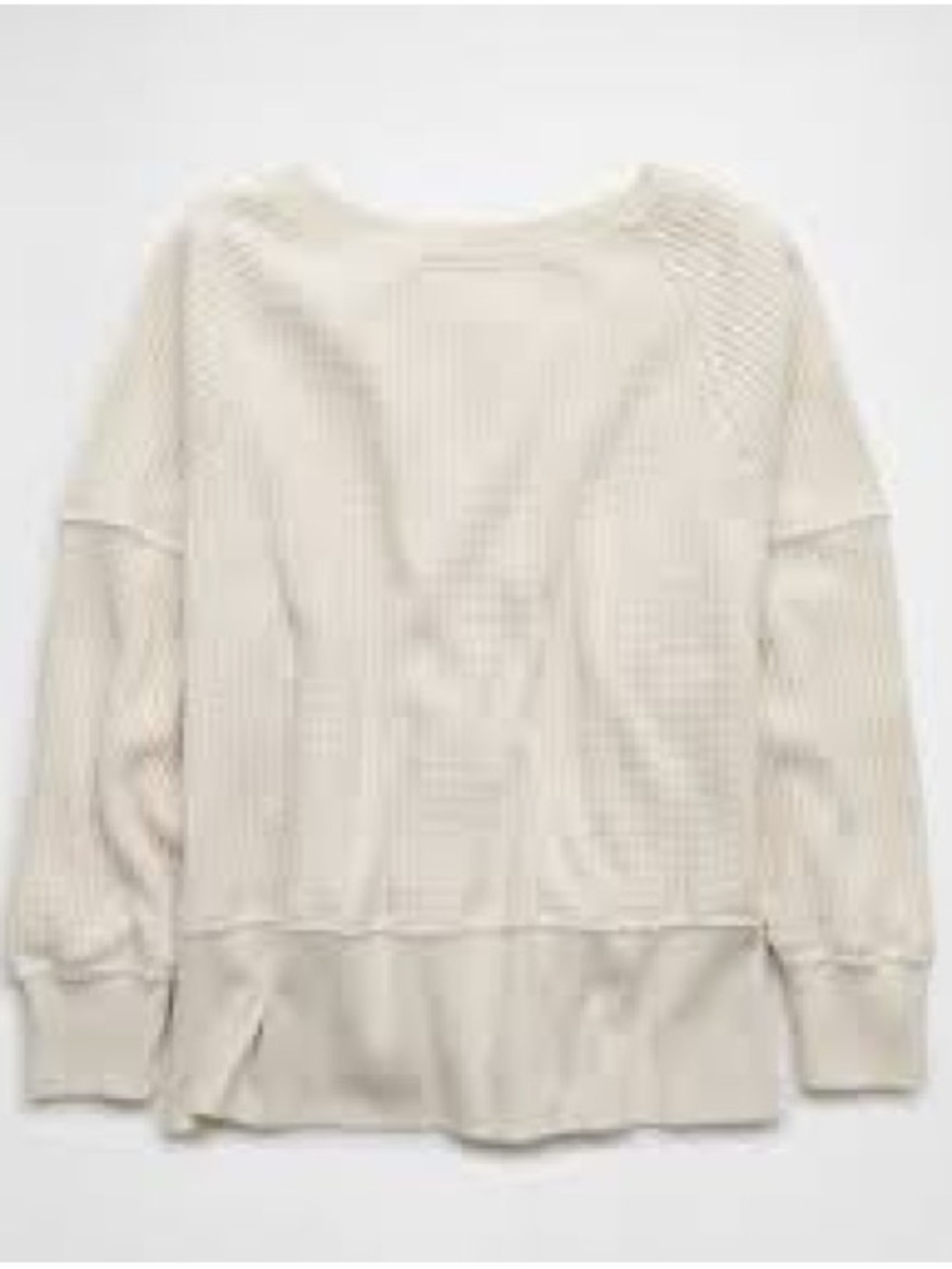 AE Big Hug Waffle Sweatshirt by American Eagle